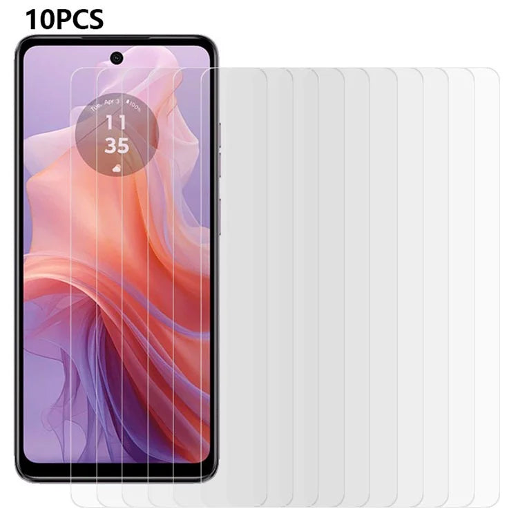 10PCS For Motorola Moto E14 4G / G04 4G / G04s 4G / G24 4G Tempered Glass Screen Protector 2.5D 0.3mm Sensitive Touch