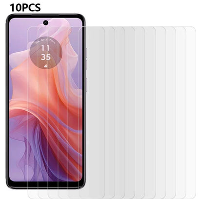 10PCS For Motorola Moto E14 4G / G04 4G / G04s 4G / G24 4G Tempered Glass Screen Protector 2.5D 0.3mm Sensitive Touch