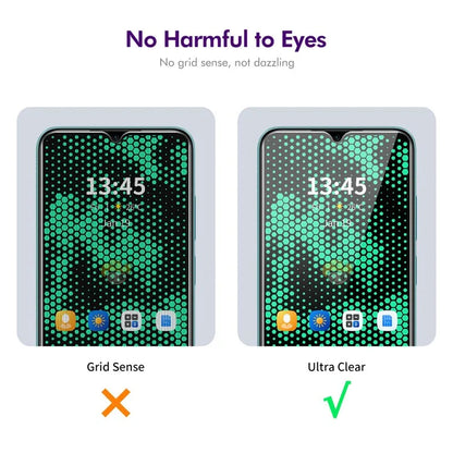 ENKAY HAT PRINCE 2Pcs For Samsung Galaxy Xcover7 Screen Protector Anti-Spy High Aluminium-Silicon Glass Film