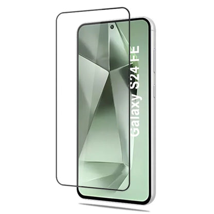 MOCOLO For Samsung Galaxy S24 FE Tempered Glass Full Screen Protector Silk Printing, Black
