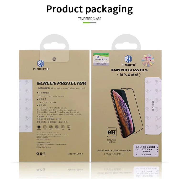 PINWUYO JK 3D Tempered Glass Film Series-2 for Sony Xperia 1 VI AGC Glass Screen Protector Full Glue