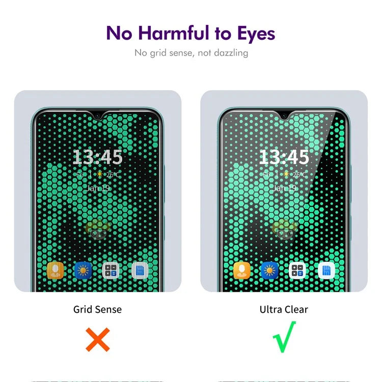 ENKAY HAT PRINCE 5Pcs For Xiaomi Redmi A3 Screen Protector Anti-Spy Full Coverage