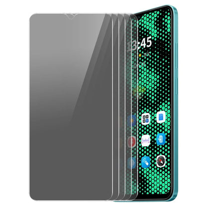 ENKAY HAT PRINCE 5Pcs For Xiaomi Poco C51 4G / C50 4G High Aluminium-Silicon Glass Screen Protector Anti-Spy