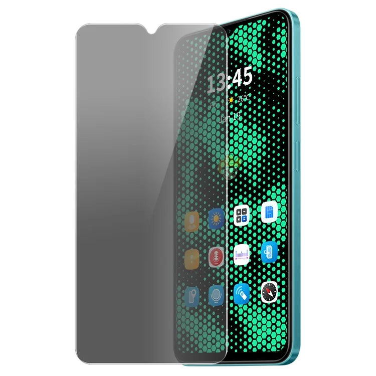 ENKAY HAT PRINCE For Xiaomi Poco C51 4G / C50 4G Screen Protector Anti-Peep High Aluminium-Silicon Glass Film