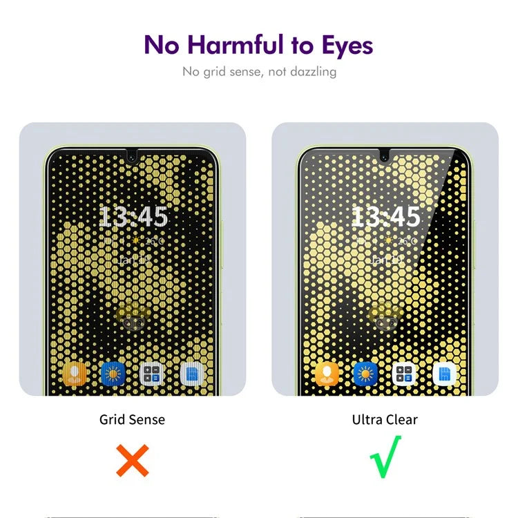 ENKAY HAT PRINCE 2Pcs For Xiaomi Poco C65 4G Screen Protector 28-degree Anti Spy High Aluminium-Silicon Glass Film