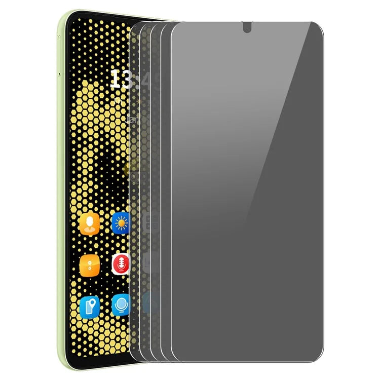 ENKAY HAT PRINCE 5Pcs For Xiaomi Poco C65 4G Anti-Spy High Aluminium-Silicon Glass Film Anti-Glare