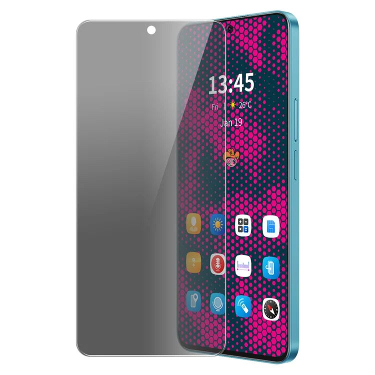 ENKAY HAT PRINCE For Motorola Moto G22 / E32s 4G Screen Protector Anti-Spy High Aluminium-Silicon Glass Film