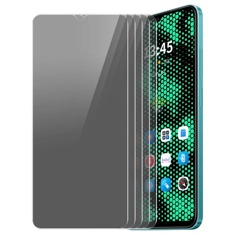 ENKAY HAT PRINCE 5Pcs For Motorola Defy 2 5G Screen Protector Anti-Spy High Aluminium-Silicon Glass Film