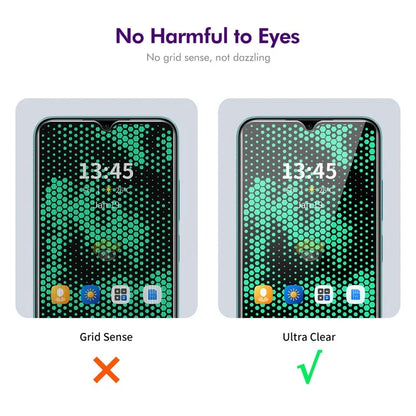 ENKAY HAT PRINCE 5Pcs For Motorola Defy 2 5G Screen Protector Anti-Spy High Aluminium-Silicon Glass Film