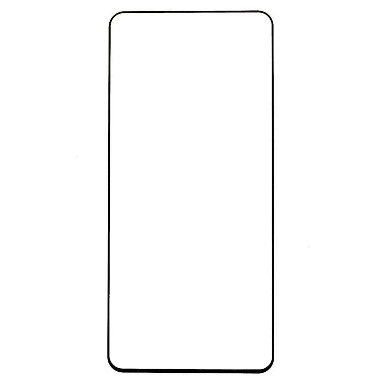 For Realme Narzo N65 5G Tempered Glass Full Screen Protector Full Glue Silk Printing