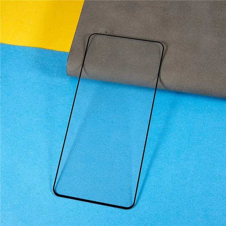 For Realme Narzo N65 5G Tempered Glass Full Screen Protector Full Glue Silk Printing