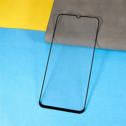 For Realme C63 4G Tempered Glass Full Screen Protector Full Glue Silk Printing