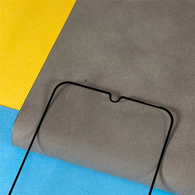 For Realme C63 4G Tempered Glass Full Screen Protector Full Glue Silk Printing