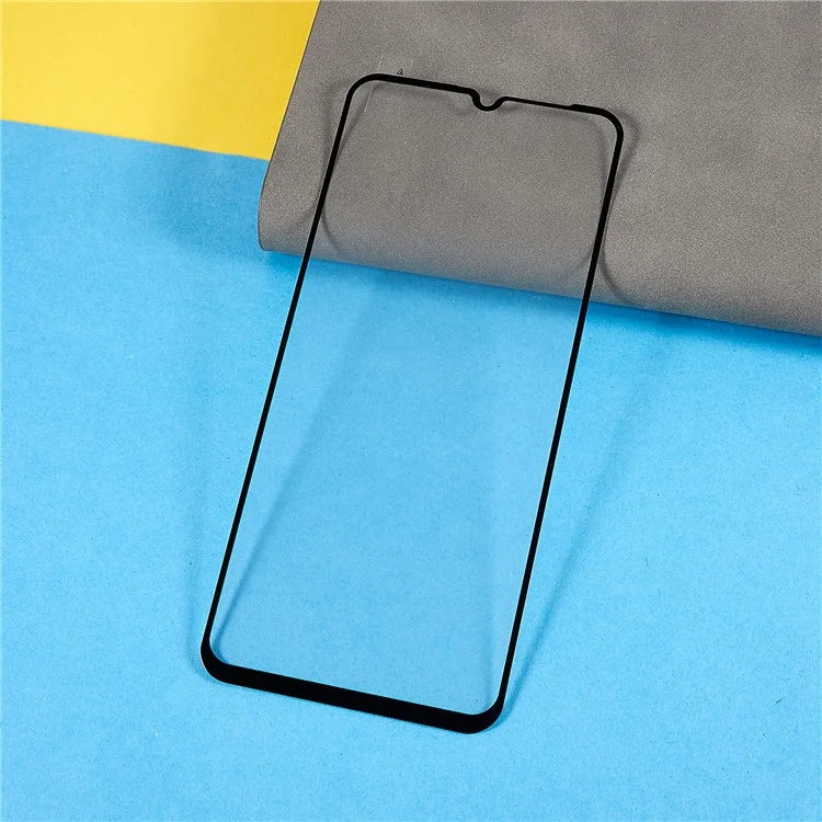 For vivo Y36 4G (Global) Full Coverage Screen Protector Tempered Glass Film Silk Printing
