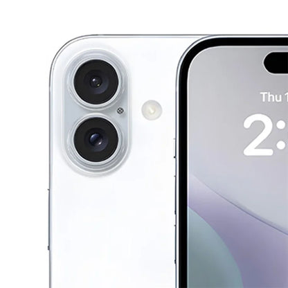 RURIHAI For iPhone 16 Plus 3D Camera Lens Protector High Aluminum-Silicon Glass