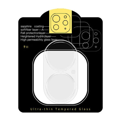 RURIHAI For iPhone 16 Plus 3D Camera Lens Protector High Aluminum-Silicon Glass
