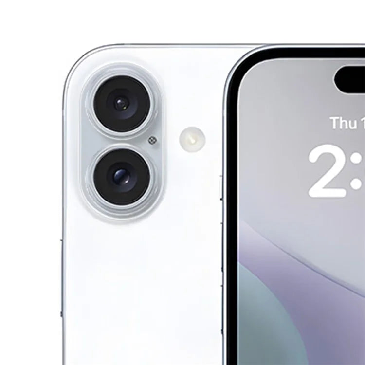RURIHAI For iPhone 16 Camera Lens Protector 3D Clear High Aluminum-Silicon Glass Lens Film