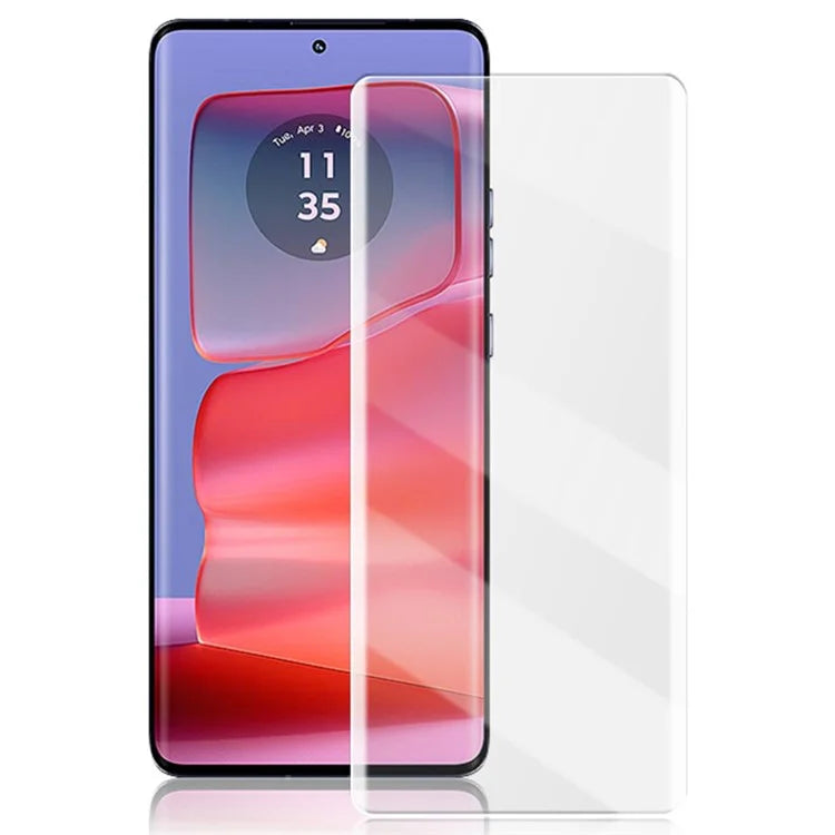 AMORUS For Motorola Edge 50 Ultra 5G / Moto X50 Ultra 5G / Edge 50 Pro 5G Screen Protector UV Liquid Tempered Glass Film