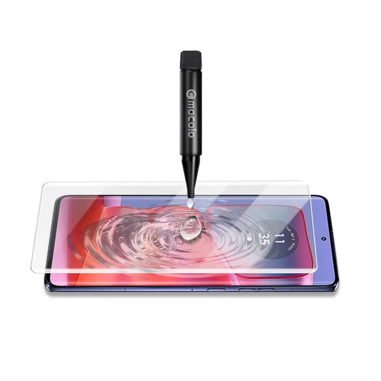 AMORUS For Motorola Edge 50 Ultra 5G / Moto X50 Ultra 5G / Edge 50 Pro 5G Screen Protector UV Liquid Tempered Glass Film