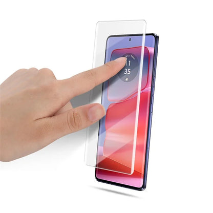 AMORUS For Motorola Edge 50 Ultra 5G / Moto X50 Ultra 5G / Edge 50 Pro 5G Screen Protector UV Liquid Tempered Glass Film