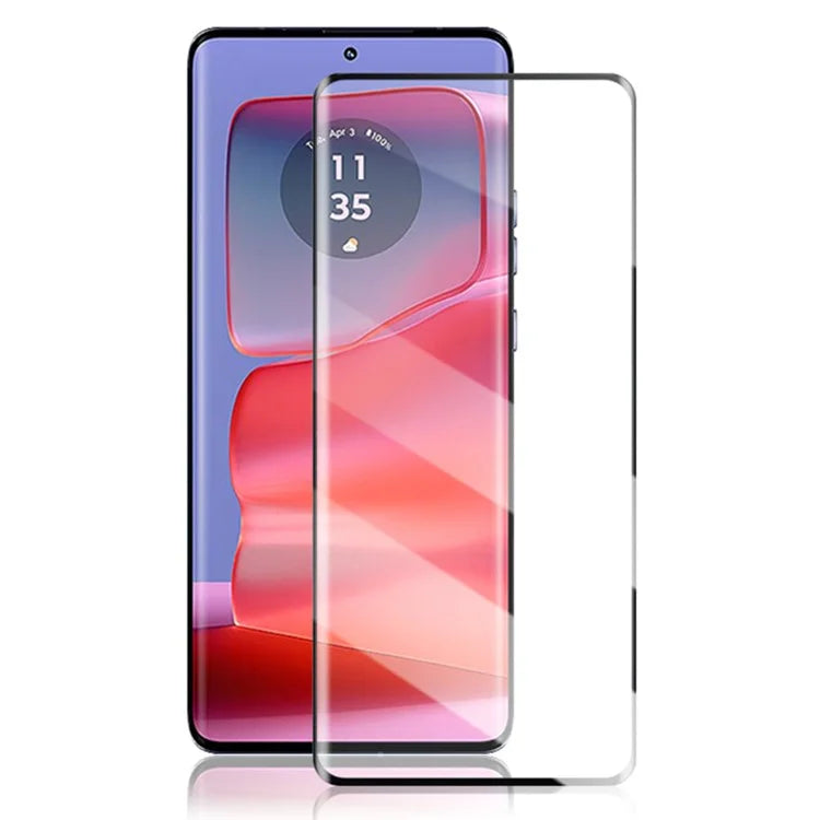 AMORUS For Motorola Edge 50 Ultra 5G / Moto X50 Ultra 5G / Edge 50 Pro 5G Screen Protector Tempered Glass 3D Curved HD Clear Film