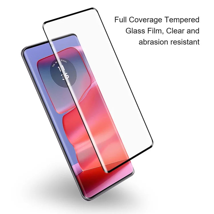 AMORUS For Motorola Edge 50 Ultra 5G / Moto X50 Ultra 5G / Edge 50 Pro 5G Screen Protector Tempered Glass 3D Curved HD Clear Film