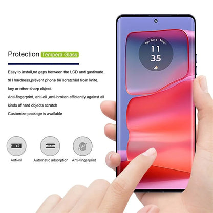 MOCOLO 25Pcs For Motorola Edge 50 Ultra 5G / Moto X50 Ultra 5G / Edge 50 Pro 5G Screen Protector 3D Curved Tempered Glass Film