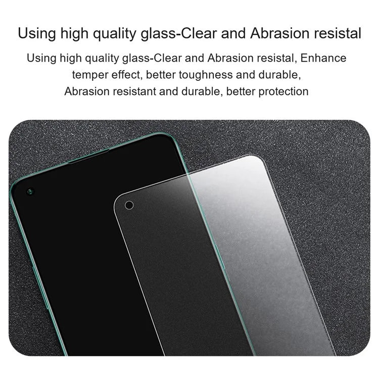 AMORUS For OnePlus Nord CE4 Lite 5G / Oppo K12x 5G Screen Protector High Aluminum-Silicon Glass 2.5D Film