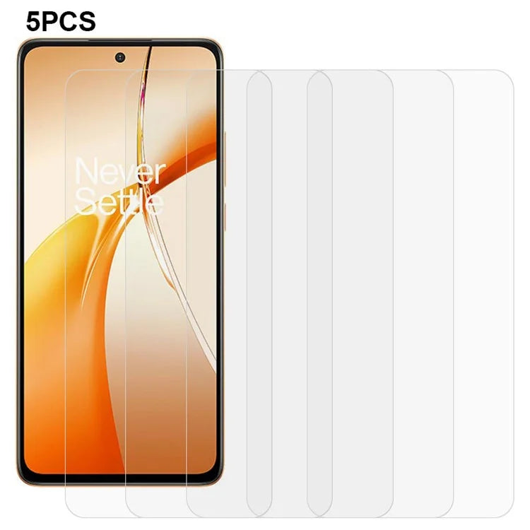 5PCS For OnePlus Nord CE4 Lite 5G / Oppo K12x 5G Screen Protector 0.3mm Tempered Glass Film No-Bubble