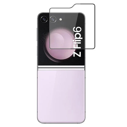AMORUS For Samsung Galaxy Z Flip6 5G Rear Screen Protector Tempered Glass Back Screen Film
