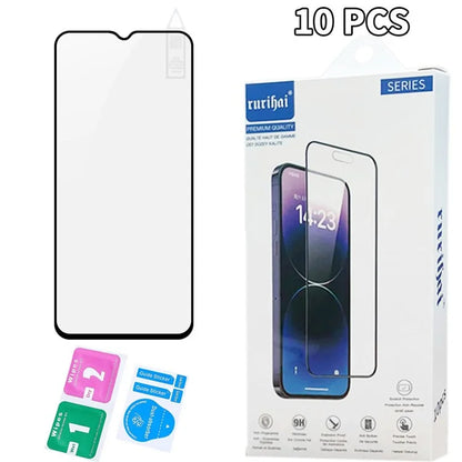 RURIHAI 10Pcs For vivo Y28 5G Full Screen Protector 0.26mm Secondary Hardening
