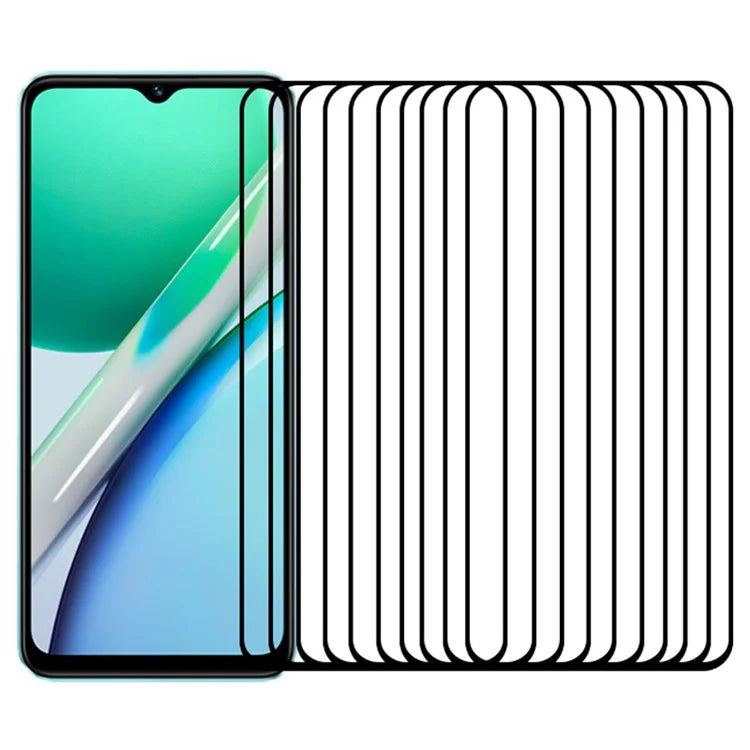 RURIHAI 10Pcs For vivo Y28 4G Full Screen Protector 0.26mm Secondary Hardening