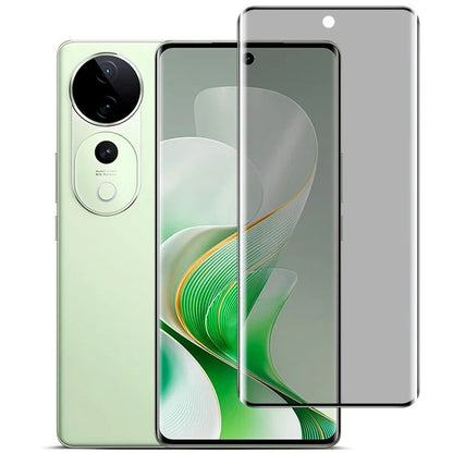 IMAK For vivo S19 Pro 5G / V40 5G / V40 Pro 5G Anti-Spy Screen Protector 3D Curved Tempered Glass Film Full Cover