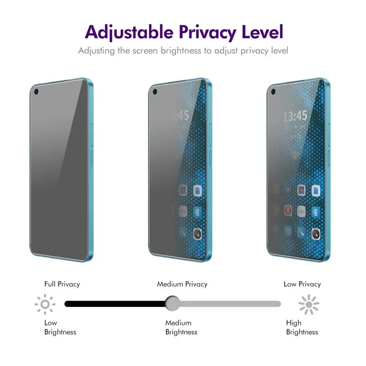 ENKAY HAT PRINCE 5Pcs For OnePlus 9RT 5G Screen Protector Anti-Spy Smooth Touch