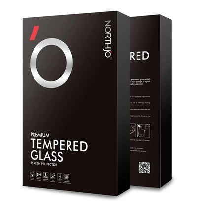 NORTHJO A+ For iPhone 16 0.3mm 2.5D Full Screen Protector Silk Printing Black Edge, Black