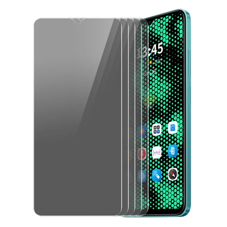 ENKAY HAT PRINCE 5Pcs For Nokia G22 Screen Protector Full Coverage Anti-Spy Shatterproof