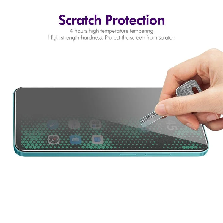 ENKAY HAT PRINCE 5Pcs For Nokia G22 Screen Protector Full Coverage Anti-Spy Shatterproof