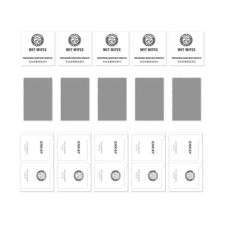 ENKAY HAT PRINCE 5Pcs For Nokia G22 Screen Protector Full Coverage Anti-Spy Shatterproof