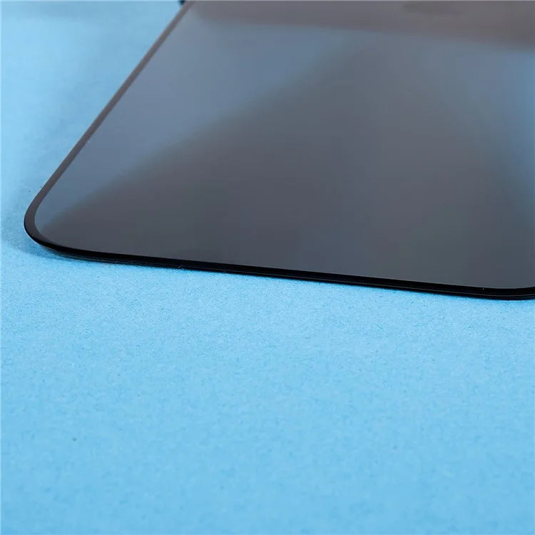 For iPhone 16 Plus Screen Protector Full Coverage Anti-Spy Silk Printing Tempered Glass Film