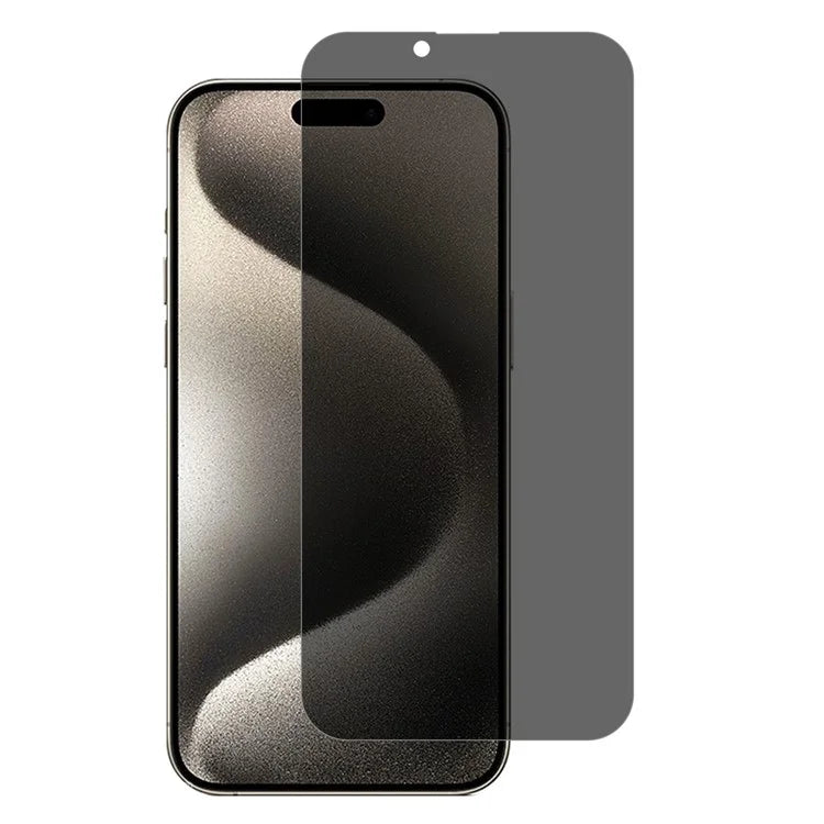 For iPhone 16 Plus Screen Protector Anti-Spy Full Coverage Tempered Glass Film