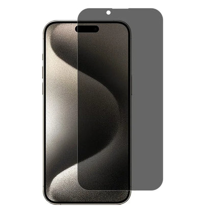 For iPhone 16 Pro Max Tempered Glass Film Anti-Spy Full Coverage Screen Protector