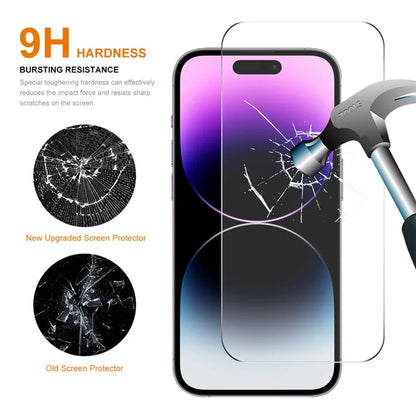 ENKAY HAT PRINCE 10Pcs For iPhone 16 High Aluminium-Silicon Glass Screen Protector