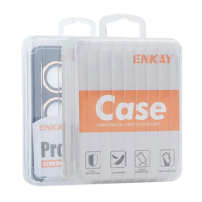 ENKAY HAT PRINCE 1Set For Xiaomi Poco F6 Pro 5G Camera Lens Protector Independent Metal Ring Lens Film