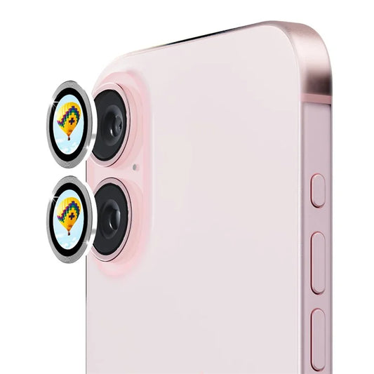 ENKAY HAT PRINCE 1Set For iPhone 16 / 16 Plus Camera Lens Protector AR Ultra Clear Lens Film