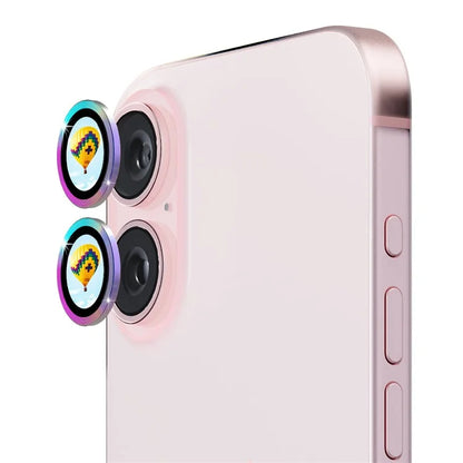 ENKAY HAT PRINCE 1Set For iPhone 16 / 16 Plus Camera Lens Protector AR Ultra Clear Lens Film