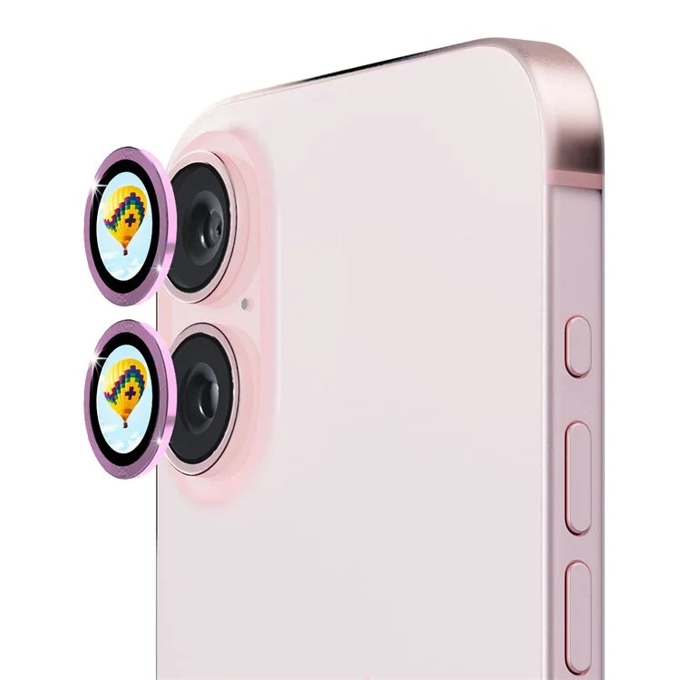 ENKAY HAT PRINCE 1Set For iPhone 16 / 16 Plus Camera Lens Protector AR Ultra Clear Lens Film