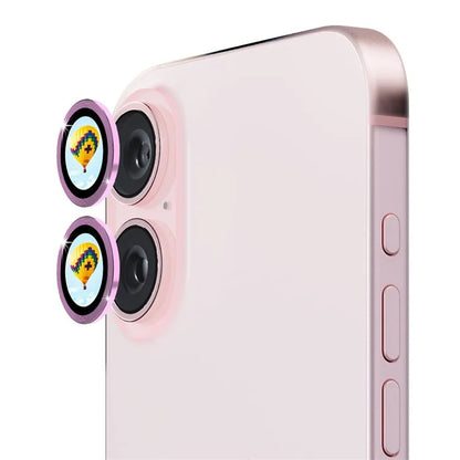ENKAY HAT PRINCE 1Set For iPhone 16 / 16 Plus Camera Lens Protector AR Ultra Clear Lens Film