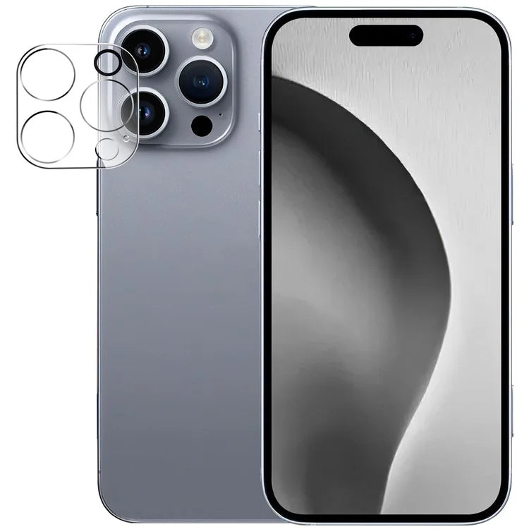 For iPhone 16 Pro Max / 16 Pro Camera Lens Protector Tempered Glass HD Anti-Explosion Phone Lens Film