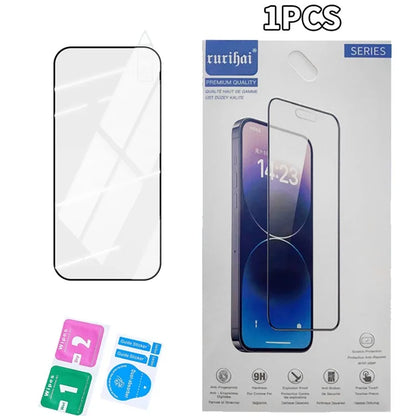 RURIHAI For Google Pixel 9 Pro Secondary Hardening Screen Protector Full Glue HD Clear