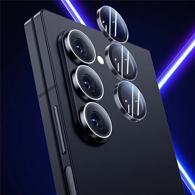 BENKS For Samsung Galaxy Z Fold6 5G Camera Lens Protector Corning Gorilla Glass Individual Ring Back Lens Film
